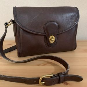COACH Devon Vintage Leather Handbag
